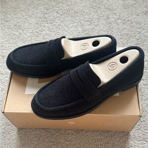 Rothy's Penny Loafer Black 6.5 W BRAND NEW